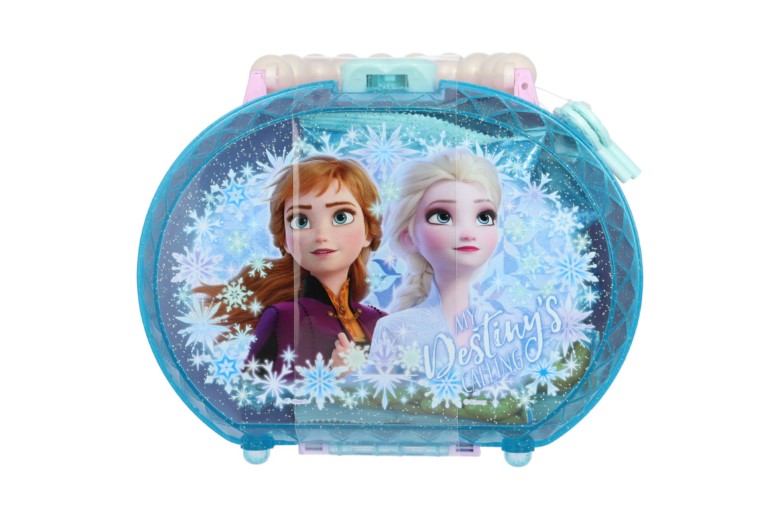 ハート　かぎ付ハンドケース／アナと雪の女王